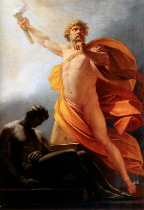 Prometheus brakte ilden til menneske.